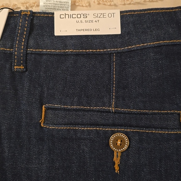 Chico's Tapered Leg Jean - Picture 8 of 15